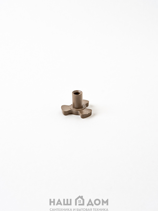 Коплер мотора тарелки СВЧ, H-22мм, h-5,5мм, d-34мм, d-11мм, универсальный